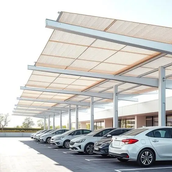 from main klickpin cf modern car parking shade with aluminium or steel frame and fabric canopy clean outdoor setting 2lrctqyca