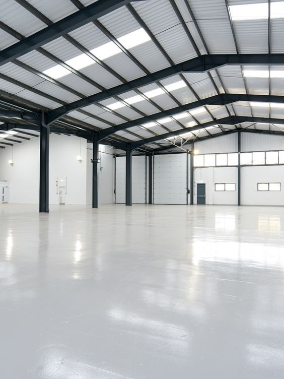 Steel & Medical Furniture empty warehouse